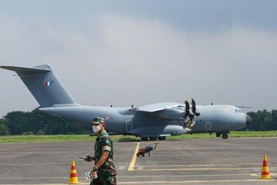 Misi Pegasus 2022, Pesawat Angkut Taktis Airbus A400M Singgah di Halim, Ini Kelebihannya