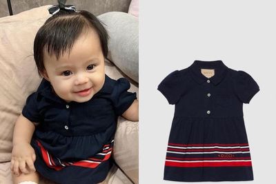 Imutnya Ameena Didandani Pakai Rok Bayi Mewah Setara Gaji Bulanan, Dibeliin Lesti Kejora