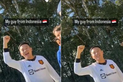 Hoki Banget! Fans MU Asal Indonesia Ini Masuk Instastory Martial karena Nge-Chants