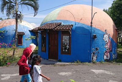 Ada Kampung Teletubbies Nyata di Yogyakarta, Bentuk Rumahnya Unik Katanya Tahan Gempa