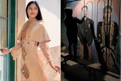 Jelang Pernikahan, Erina Gudono Terharu Lihat Mural Dirinya dan Kaesang Hiasi Kota Solo