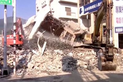 Gempa 6,8 SR di Taiwan, Bangunan Runtuh dan Banyak Korban Jiwa