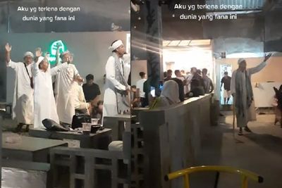 Viral Kafe yang Dipenuhi Anak Muda Disambangi Jamaah Tabligh, Reaksi Netizen Terbelah