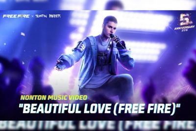 Free Fire Kolaborasi dengan Justin Bieber Hadirkan Video Klip Beautiful Love