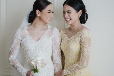 Maudy Ayunda Terharu Amanda Khairunnisa Menikah: Gak Nyangka Adikku Udah Dewasa
