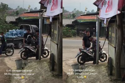Beli Bensin Pertamini, Pria Ini Alami Kejadian Tak Terduga: Bensinnya Ambyar ke Jalan!
