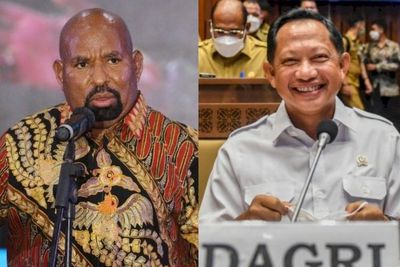 Mendagri Tito Karnavian Akui Sahabat Lama Tersangka Korupsi Lukas Enembe