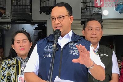 Sebelum Lengser, Anies Resmikan 4 Pasar Usai Direvitalisasi