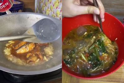 Tak Biasa, Wanita Ini Bikin Sajian Kapurung dengan Ikan Sarden Kalengan, Alasanya...
