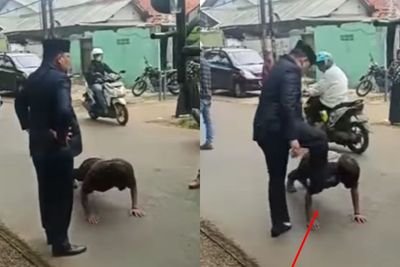 Viral Anggota DPRD Depok Hukum Push Up & Injak Sopir Truk yang Tabrak Portal, Auto Dikecam