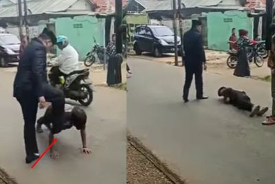Aksi Arogannya Viral, Wakil Ketua DPRD Depok yang Injak Sopir Truk Terancam Dipecat