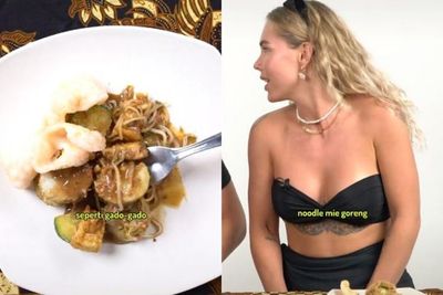 Kesan Pertama Nyobain Ketoprak, Bule Ini Langsung Bandingkan dengan Makanan Lain