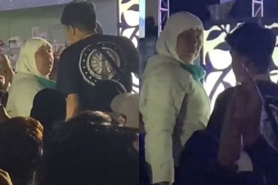 Agak Laen! Pria Ini Dimarahin Emak-emak saat Nonton Pestapora, Netizen Salfok