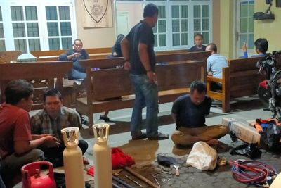 Bukan Dibobol, Kawanan Perampok Ini Bawa Kabur Mesin ATM di Tegal, Berujung Diciduk Polisi