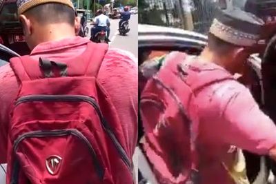 Viral! Pengemis Kaya Ngamuk Terciduk Warga, Usai Minta-Minta Pulangnya Naik Sedan Mewah
