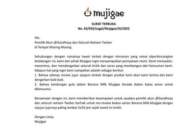 Disomasi Es Teh, Akun Twitter Gandhoyy Malah Diundang Mujigae Buat Review Jujur Makanannya