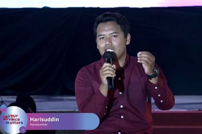 Hadir di Your Voice Matters, Eks Presma UMM Harisuddin: Jadi Pemimpin Gak Boleh Baper