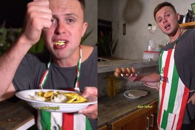 Mirip Anak Kost, Bule Ini Jadikan Telur dan Sosis buat Menu Makan di Akhir Bulan