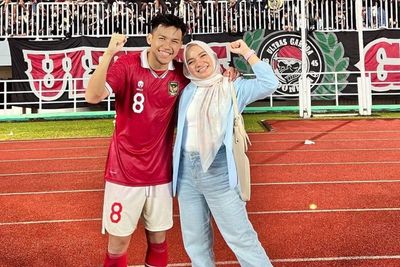 So Sweet, Witan Langsung Ajak Istri Selebrasi Usai Bawa Timnas Indonesia Bekuk Curacao