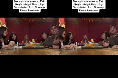 Cover Lagu Tak Ingin Usai Versi Orang Batak, Suara Tinggi Nyantai Banget Guys!