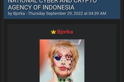 Bjorka Muncul Lagi! Sebar Data Kepala BSSN Hinsa Siburian dan Kasih Sindiran Keras