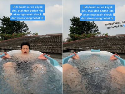 Viral di TikTok, Apa Sih Manfaat Berendam di Dalam Air Es?