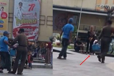 Usai Aksinya Viral, Petugas Satpol PP yang Injak Kaki & Rebut Jualan Pedagang Kini Dipecat