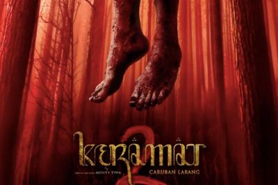 Poster Keramat 2 Dirilis, Perlihatkan Sosok Perempuan dengan Kaki Penuh Luka Tergantung
