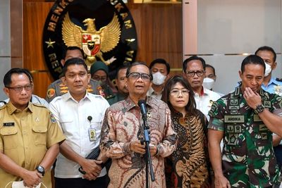 Usut Tragedi Kanjuruhan, Mahfud MD Pimpin Tim Gabungan Independen Pencari Fakta