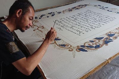 Keren! Dibuat Para Tunarungu, Batik Toeli Tembus Pasar Amerika, Motifnya Bikin Takjub