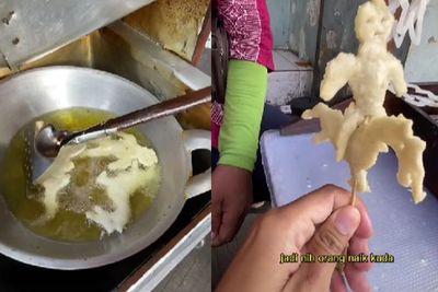 Viral! Pedagang Sekolahan Jualan Gorengan Unik Orang Naik Kuda, Netizen Auto Nostalgia