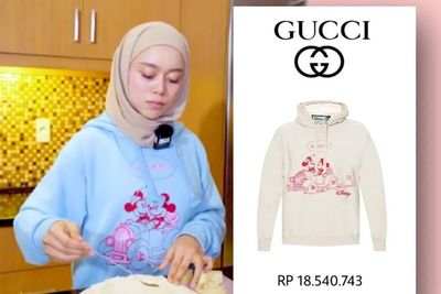 Bikin Kue Doang, Lesti Kejora Pakai Sweater Seharga Motor