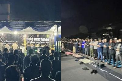 Berduka Kanjuruhan, Suporter Bola di Yogyakarta Bersatu Lakukan Salat Ghoib Berjamaah