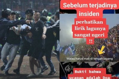 Yel-Yel Arema Malang Jadi Sorotan, Seakan Ucapan Jadi Kenyataan di Kanjuruhan
