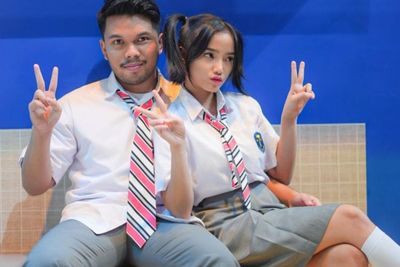 Gaya Fuji dan Thariq Kembaran Pakai Baju SMA, Netizen: Gemes Banget Berdua!
