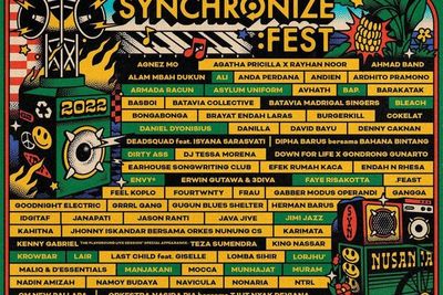 Daftar Line-Up Synchronize Festival 2022, Banyak Musisi Legendaris!
