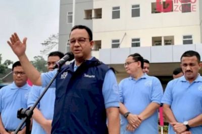 Anies Pamer Jurus Jitu Tangani Banjir Selama 5 Tahun Pimpin Jakarta, Klaim Cepat Surut