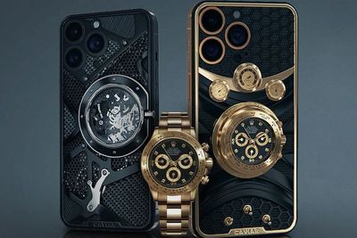Mewah! Caviar Hadirkan iPhone 14 Pro & Pro Max dengan Jam Tangan Rolex Dibelakangnya