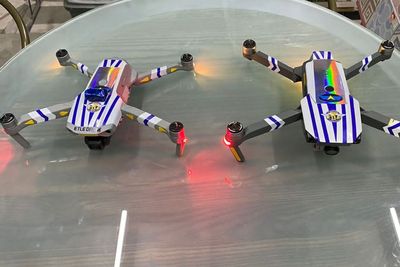 Polda Jateng Pakai Drone Lengkap dengan Lampu Strobo untuk Tilang E-TLE