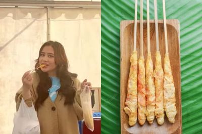 Ekspresi Prilly Latuconsina saat Makan Telur Gulung, Senang Banget sampai Kegirangan