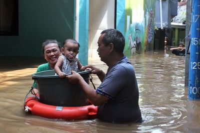 Jaktim dan Jaksel Banjir Lagi! Ketinggain Air Capai 2,2 Meter
