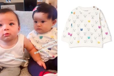 Lucunya Gaya Ameena Main Bareng Baby Izz, Kaus Seuprit Harganya Bikin Menjerit