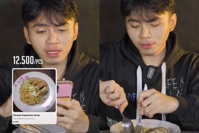 Pria Ini Review Pempek dari Restoran Rating Terburuk: Bingung, Ini Pempek atau Cireng?