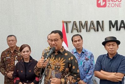 Jelang Akhir Masa Jabatan Anies Resmikan Taman Makam Tokoh Bangsa