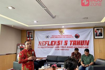 Sebut Anies Baswedan Tak Berhasil Jalankan OK OCE, PDIP: Rohnya Dibawa Pergi Pak Sandi
