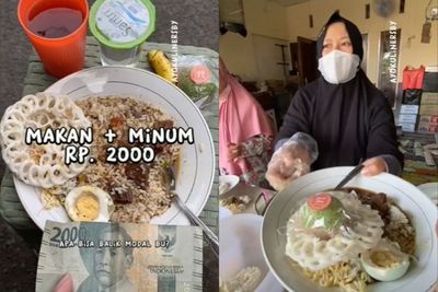 Makan Enak di Warung Ini Cuma Bayar 2000 Saja, Motivasi Pemilik Warung Sangat Terpuji