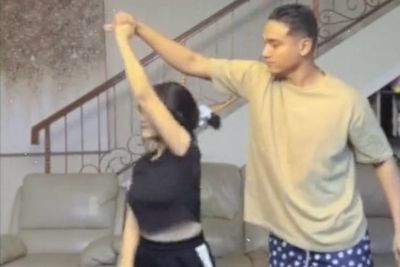 Gaya Akrab Fuji dan Fadly Dansa Bareng Jadi Sorotan, Endingnya Membagongkan!