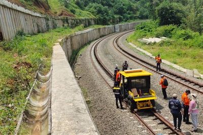 Ada Pergerakan Tanah di Sekitar Rel, PT KAI: Perjalanan KA Pangrango Normal