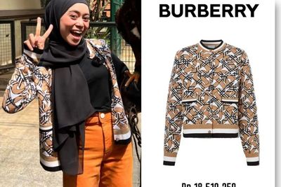 Gaya Semringah Lesti Kejora Pakai Jaket Wool Seharga Motor