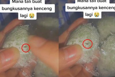 Iyuh! Wanita Ini Temukan Kutu Rambut Hidup di Klepon, Netizen: Auto Gak Jadi Makan